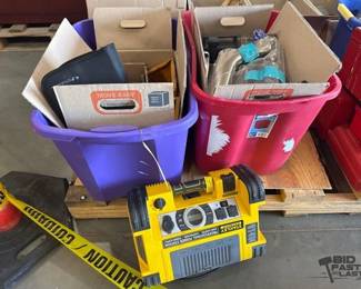 6513  Stanley Professional Power Station, Schumacher Battery Charger, Timing Light 