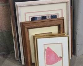5012  8 Framed Pictures  Paintings 