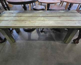 4688  Wooden Bench 