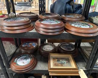 3012  Decorative Plates, Wall Art and Perfume Bottle 