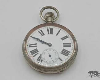 1116  Argentan Pocket Watch 
