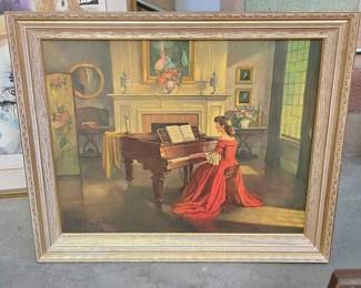 5032  Sonata Framed Print 