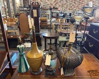 7546  4 Decorative Lamps 