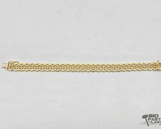 706  14k Gold Bracelet, 13.5g 