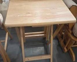 4774  3 Wooden TV Trays 