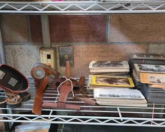 2246  Stereoscopes, Post Cards  More 