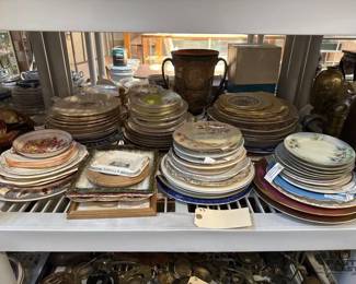 3052  Decorative Plates, Plaques and Ash Tray 