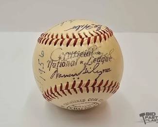 1908  1956 Signed Baseball 