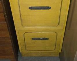 4640  Yellow Wooden Drawers 