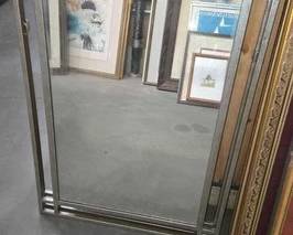 5536  2 Metal Framed Mirrors 