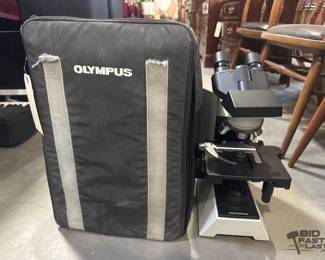 7068  Olympus Electric Microscope with Case 