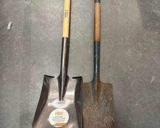 6368  Shovels, Hedge Trimmer, Screwdrivers, MacCabee Chair 