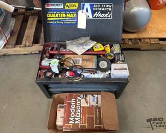 6364  Toolbox, Hand Tools, Masonry Book, Notebooks 