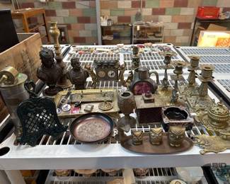 3068  Candle Holders, Busts, Trays, Medical Device 