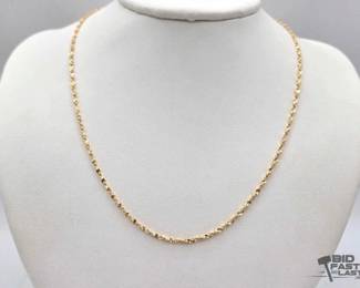 726  14k Gold Chain, 4.5g 
