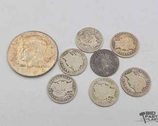 1402  90 Silver U.S. Coins, 28.7g 