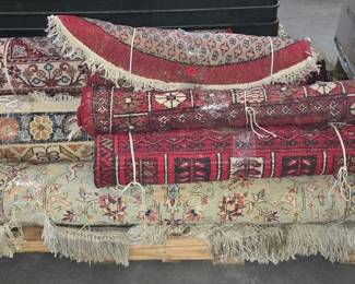 4838  7 Wool Rugs  Runners 