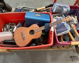 6316  Tools Box, Hose Clamps, Hedge Trimmer, Hand Tools 