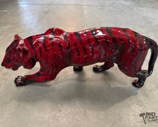 3114  Royal Dalton Flambe Tiger 