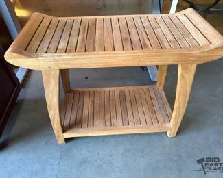 4038  Wooden Bench 