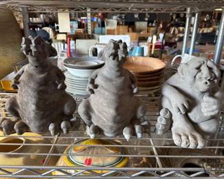 3176  Gargoyle and Troll Statues 