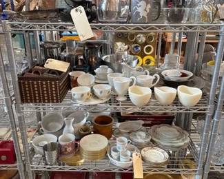 3110  Vases, Candle Holders, Mugs, Plates, Nut Cracker 