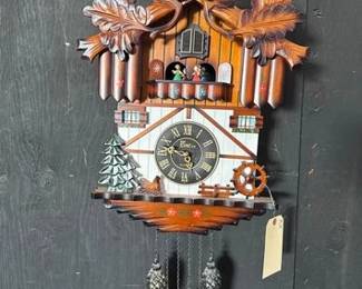 7500  The Time Co Bavarian Cuckoo Clock 