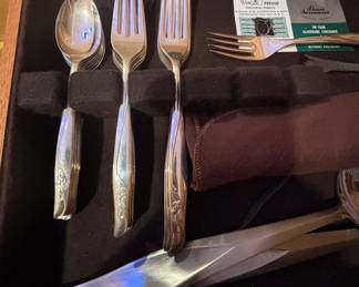Silver utensils 
