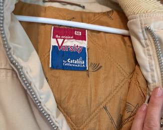 Vintage Varsity Catalina jacket