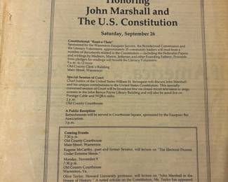 Vintage Fauquier County Newspaper Articles
