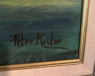 Peter Kostar original painting