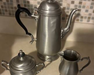 Pewter Tea set 