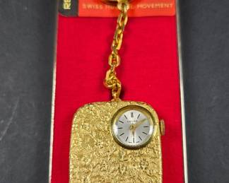 Key chain watch