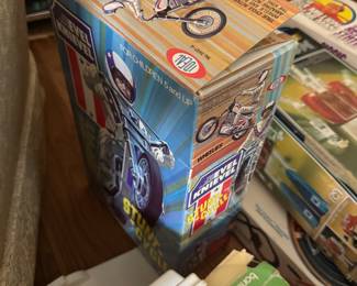 Rare in original box evel knieval stunt cycle complete