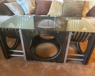 Custom built coffee table one of a kind
