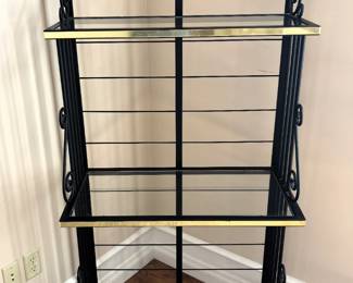 Baker's Rack. 30 1/4" W x 16" D x 68" H.