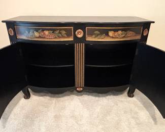 BUY IT NOW! $250.00. Painted Chest-Masterpiece Collection. Two drawers-Two doors.                                        52" W x 20" D x 34" L