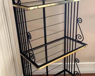 Baker's Rack. 30 1/4" W x 16" D x 68" H.