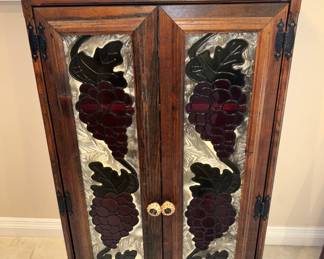 Wine cabinet.