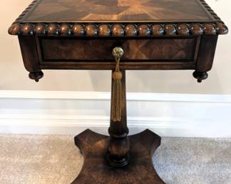 BUY IT NOW! $175.00. Pedestal Table. 17 1/2" square.