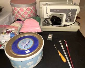 Sewing and sewing machine.