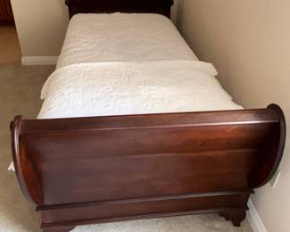 BUY IT NOW! $225.00. Twin Sleigh Bed w/Serta Mattress