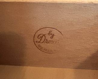 BUY IT NOW! $150.00. Drexel chest of drawers.                24" W x 16" D x 46 1/4" H.
