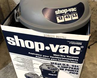 Brand new in box. Shop-Vac Wet/Dry Vacuum 12 gal.