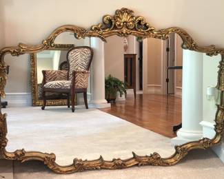 Mirror. 57 1/2" W x 39 1/2" H.