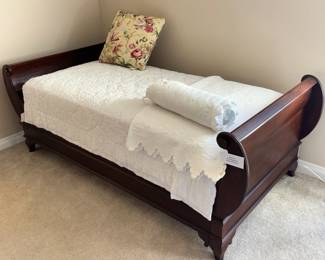 BUY IT NOW! $225.00. Twin Sleigh Bed w/Serta Mattress.