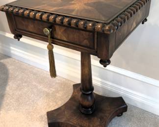 BUY IT NOW! $175.00. Pedestal Table. 17 1/2" square.