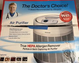 Honeywell True Hepa Allergen Remover Air Purifier.