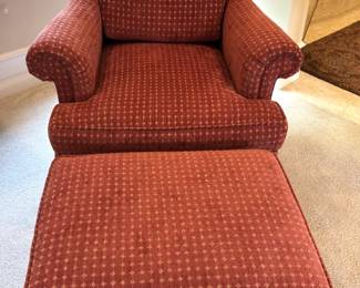 BUY IT NOW!     $250.00.       Jessica Charles Chair & Ottoman