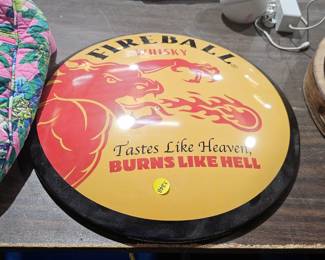 FIREBALL WHISKY SIGN
